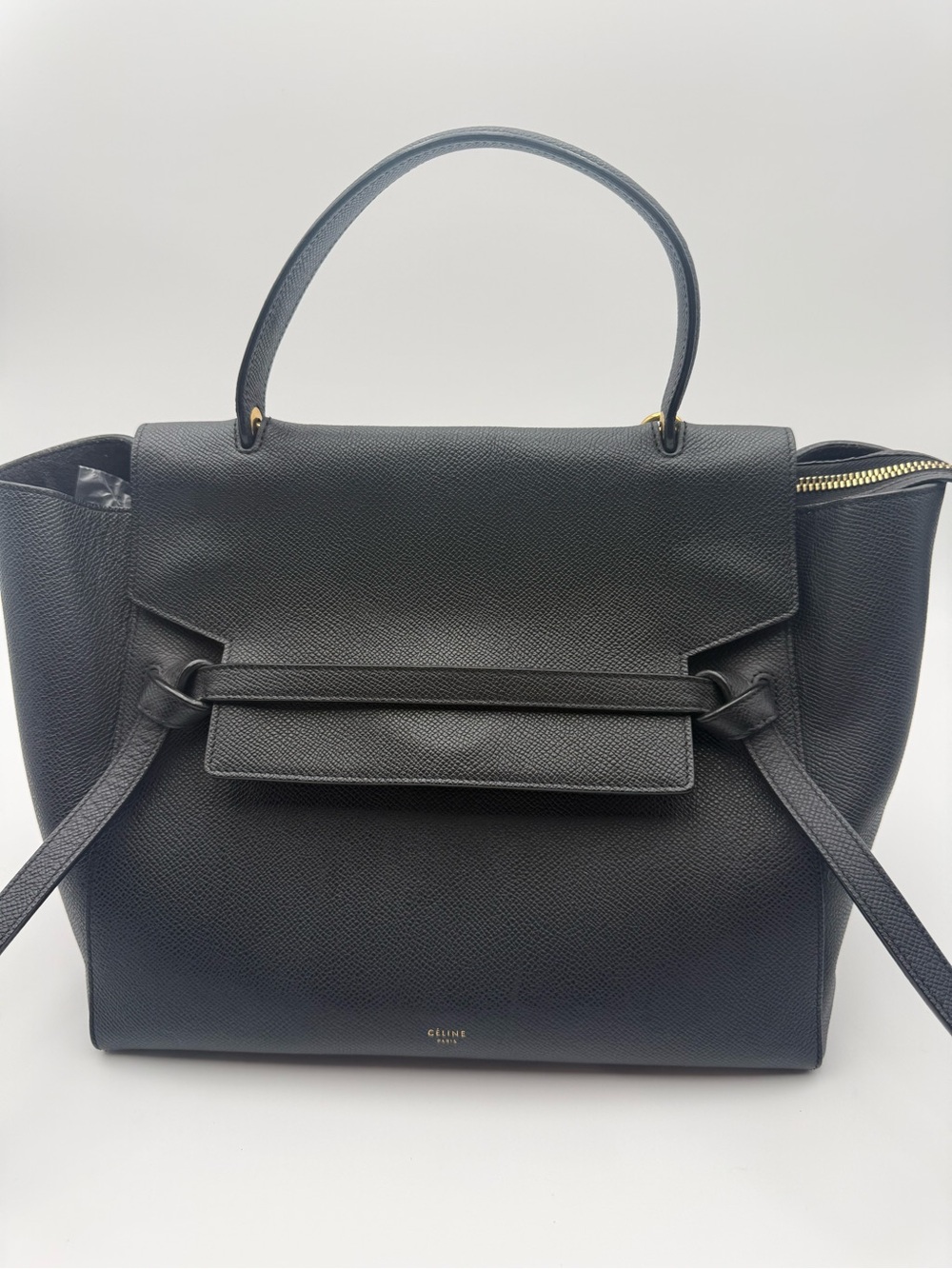 Celine Black Mini Belt Bag - Picture 2 of 9